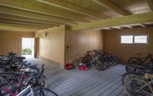 atrium torhaus fahrradhaus innenraum