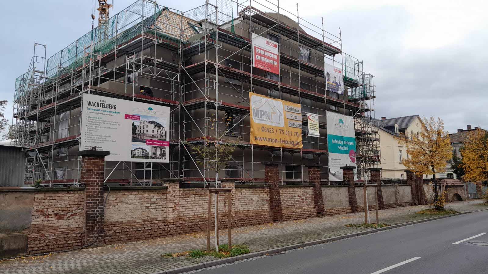 Unsere Villa nimmt Gestalt an