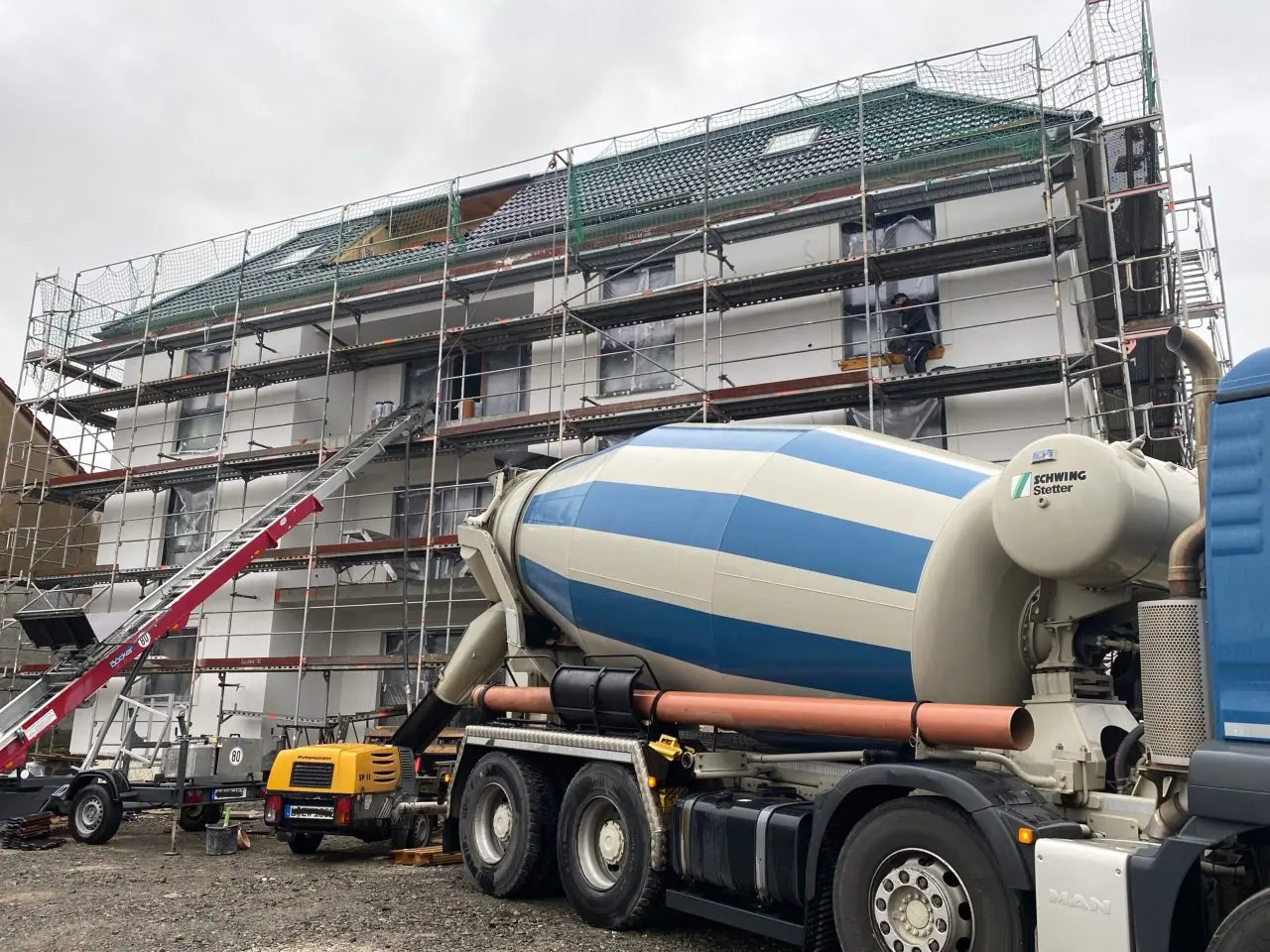 Innenausbau schreitet zügig voran