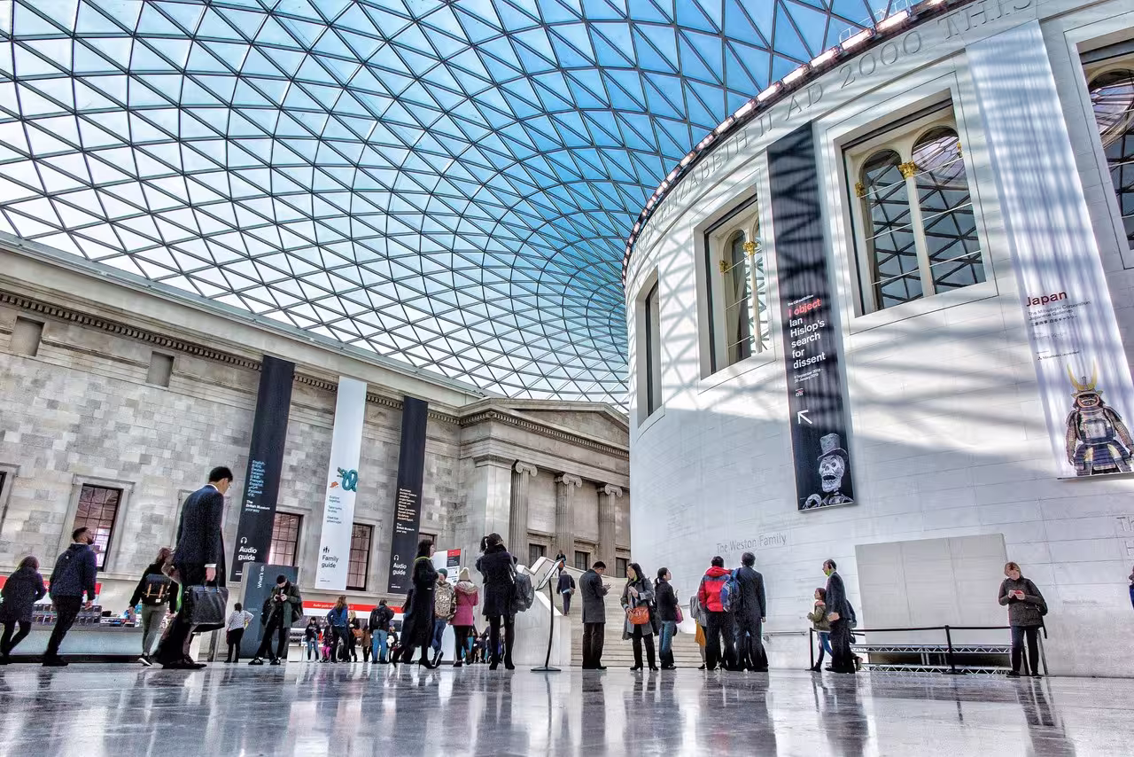 british museum atrium nicolas lysandrou unsplash