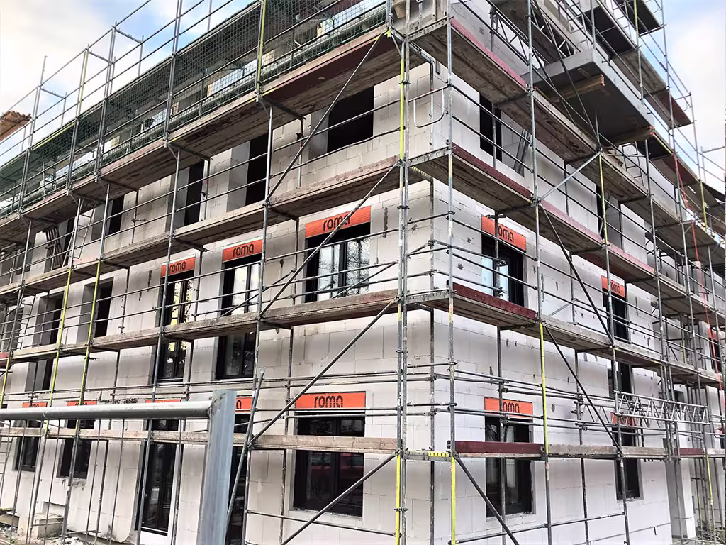 Der Innenausbau beginnt