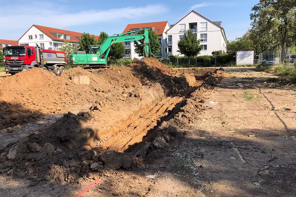 Baugenehmigung erteilt – Baubeginn erfolgt