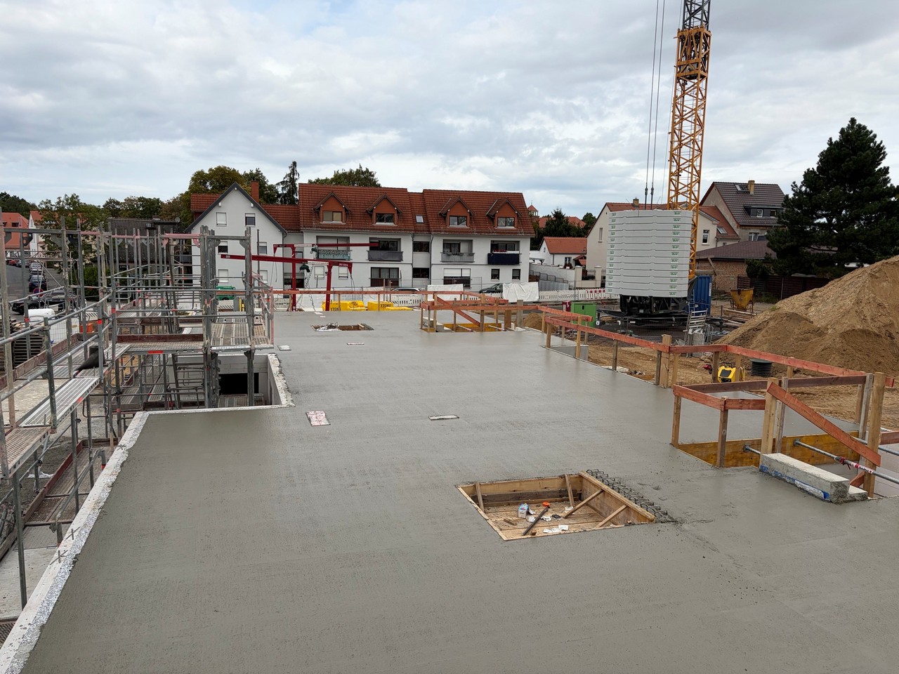 Betonage Erdgeschossdecke