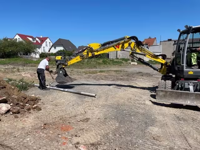 Es geht los: Baubeginn